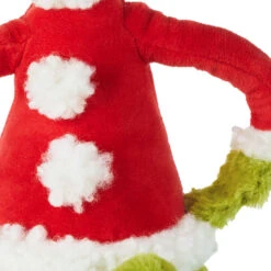 Hallmark Dr. Seuss's How The Grinch Stole Christmas!™ Poseable Grinch Plush, 10" 14 Hallmark Dr. Seuss's How The Grinch Stole Christmas!™ Poseable Grinch Plush, 10" -Hallmark Fabric and Wire Poseable Grinch Stuffed Animal 1XKT5559 05