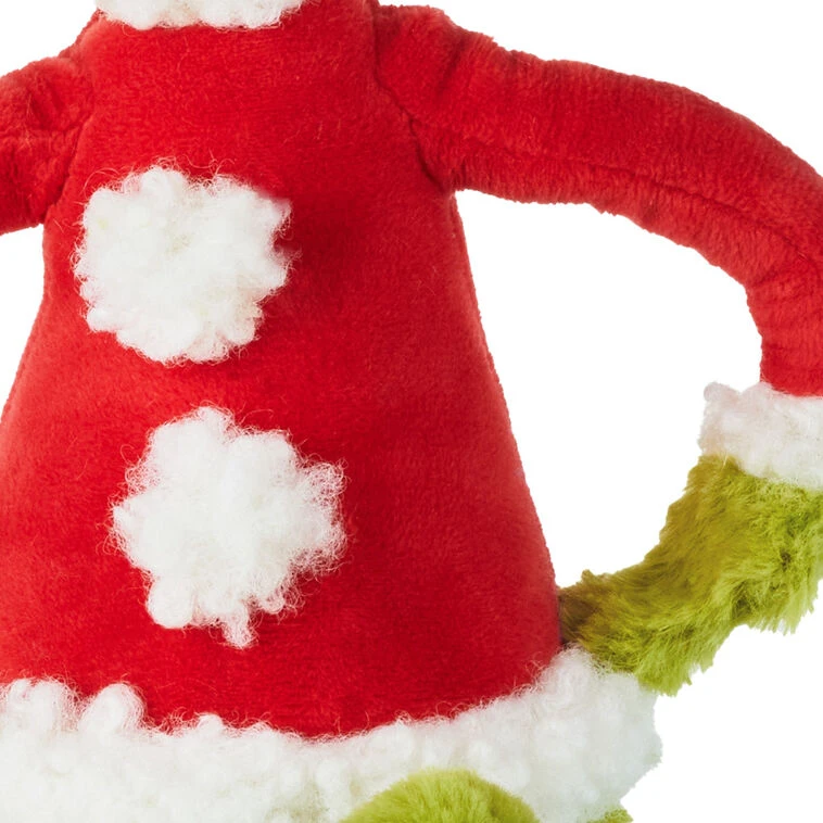 Hallmark Dr. Seuss's How The Grinch Stole Christmas!™ Poseable Grinch Plush, 10" 7 Hallmark Dr. Seuss's How The Grinch Stole Christmas!™ Poseable Grinch Plush, 10" - Image 5