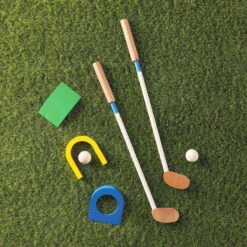 Mud Pie Golf Wood Toy Set, 7 Pieces -Hallmark Golf Wooden Toy Set 10760076 02