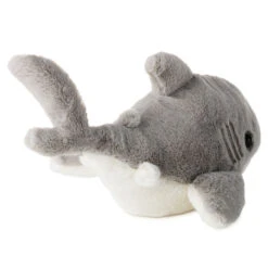 Hallmark Gray Shark Plush, 13" L 7 Hallmark Gray Shark Plush, 13" L -Hallmark Gray Shark Stuffed Animal 1KAM3003 02