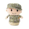 Hallmark Itty Bittys® White Man In Green Camo Plush -Hallmark Green Camo Boy Plush itty bittys 1KDD2180 01