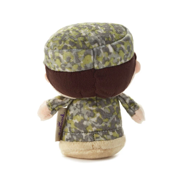 Hallmark Itty Bittys® White Man In Green Camo Plush 5 Hallmark Itty Bittys® White Man In Green Camo Plush - Image 3