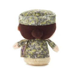 Hallmark Itty Bittys® White Woman In Green Camo Plush 8 Hallmark Itty Bittys® White Woman In Green Camo Plush -Hallmark Green Camo Girl Plush itty bittys 1KDD2181 03