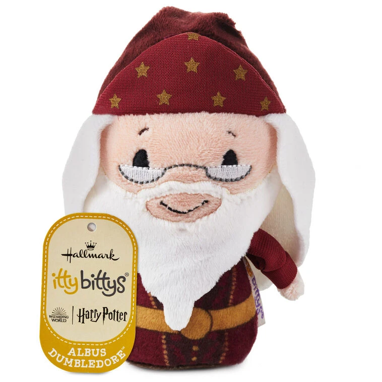Hallmark Itty Bittys® Harry Potter™ Albus Dumbledore™ In Red Robes Plush 4 Hallmark Itty Bittys® Harry Potter™ Albus Dumbledore™ In Red Robes Plush - Image 2