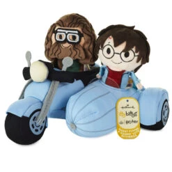 Hallmark Itty Bittys® Harry Potter™ And Hagrid™ With Motorbike Plush, Set Of 3 -Hallmark Harry Potter and Hagrid With Motorbike Plush itty bittys Set 1KDD2117 02