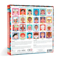Eeboo I Never Forget A Face Memory & Matching Game -Hallmark I Never Forget a Face Memory Matching Game MGFAC3 03