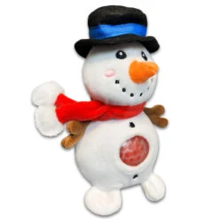 Hallmark 34 Hallmark -Hallmark Jellyroos Powder the Snowman Squeezable Plush Toy JLR1072 02