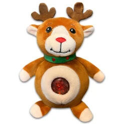 Jellyroos Rudolph The Reindeer Squeezable Plush Toy