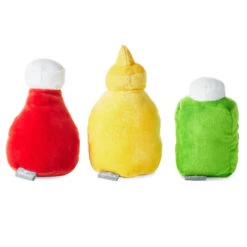 Hallmark Better Together Ketchup, Mustard And Relish Magnetic Plush Trio, 7.5" -Hallmark Ketchup Mustard and Relish Magnetic Plush Trio 1KID1813 04