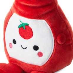 Hallmark Better Together Ketchup, Mustard And Relish Magnetic Plush Trio, 7.5" -Hallmark Ketchup Mustard and Relish Magnetic Plush Trio 1KID1813 05