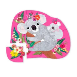 Crocodile Creek Koala Cuddle 12-Piece Puzzle -Hallmark Koala Cuddle 12Piece Mini Puzzle 41161 02