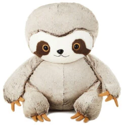 Hallmark Light Brown Baby Sloth Stuffed Animal, 20"