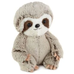 Hallmark Light Brown Baby Sloth Stuffed Animal, 8"