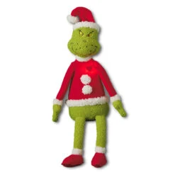 Hallmark Dr. Seuss's How The Grinch Stole Christmas!™ Grinch Plush With Light, 13"