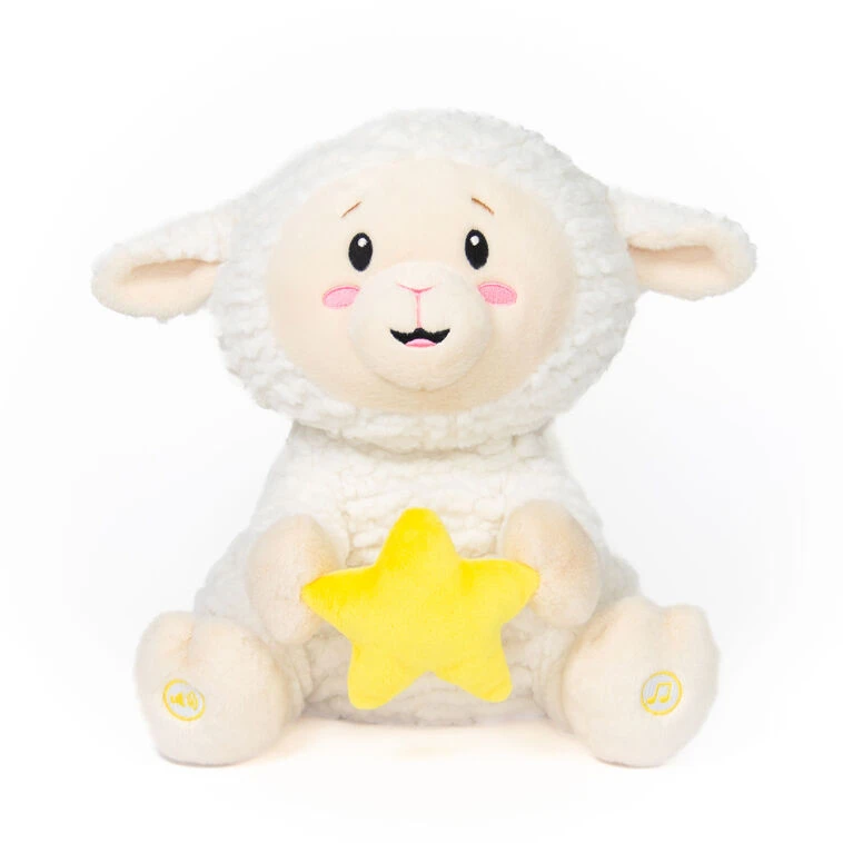 Cuddle Barn Twinkling Levi Light-Up Musical Lamb Plush Toy, 11" 3 Cuddle Barn Twinkling Levi Light-Up Musical Lamb Plush Toy, 11"