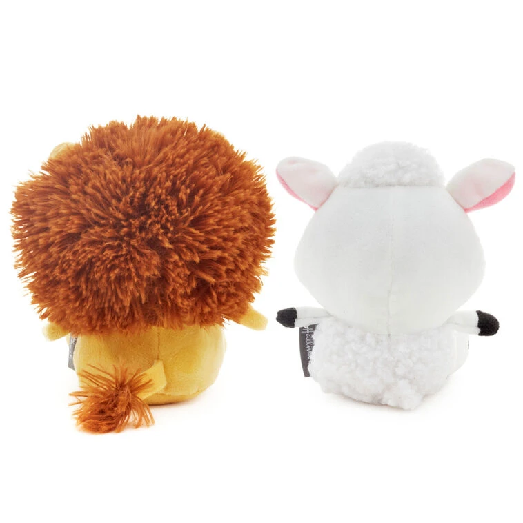 Hallmark Better Together Lion And Lamb Magnetic Plush Pair, 5.25" 6 Hallmark Better Together Lion And Lamb Magnetic Plush Pair, 5.25" - Image 4