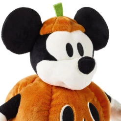 Hallmark Disney Jack-o'-Lantern Mickey Mouse Plush With Sound And Motion, 12.5" -Hallmark Mickey Mouse Pumpkin Plush With Sound and Motion 1HGN1555 04