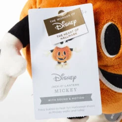 Hallmark Disney Jack-o'-Lantern Mickey Mouse Plush With Sound And Motion, 12.5" -Hallmark Mickey Mouse Pumpkin Plush With Sound and Motion 1HGN1555 06