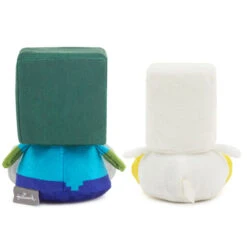 Hallmark Better Together Minecraft Baby Zombie And Chicken Magnetic Plush Pair, 5.25" H -Hallmark Minecraft Baby Zombie and Chicken Magnetic Plush 1BTG1027 04