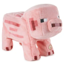 Hallmark Minecraft Pig Plush With Sound And Motion -Hallmark Minecraft Pink Plush Pig With Sound and Motion 1NIT1028 04