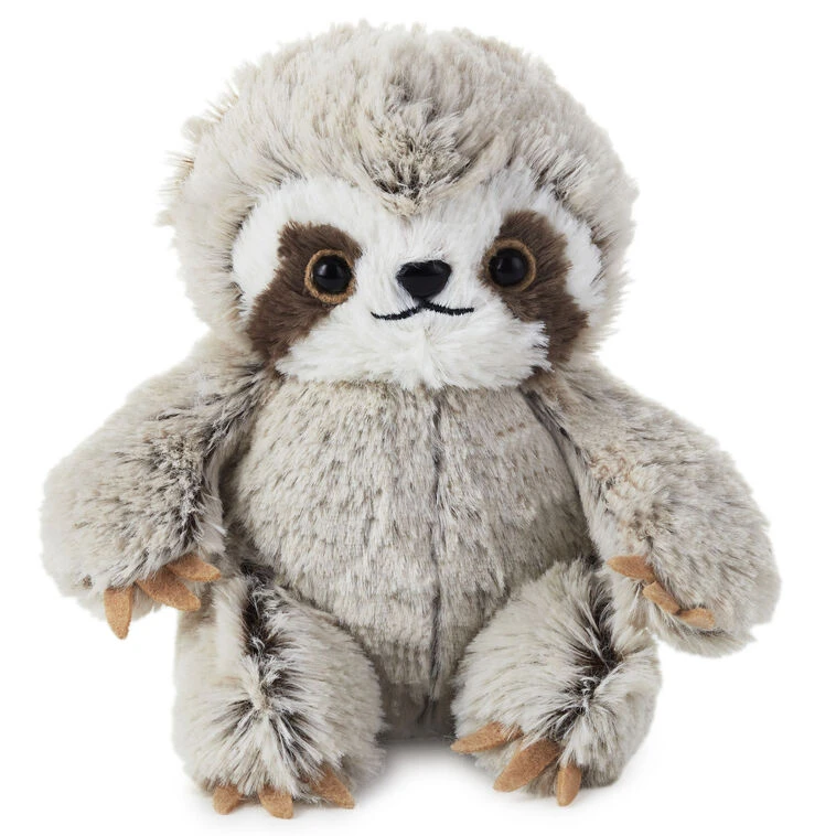 Hallmark Light Brown Baby Sloth Stuffed Animal, 6" 3 Hallmark Light Brown Baby Sloth Stuffed Animal, 6"