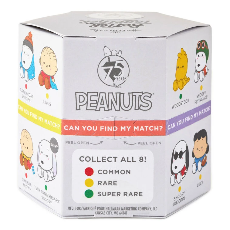 Hallmark Better Together Peanuts® 75th Anniversary Mystery Box Mini Magnetic Plush 7 Hallmark Better Together Peanuts® 75th Anniversary Mystery Box Mini Magnetic Plush - Image 5