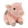 Hallmark Mini Pink Piglet Plush, 5" H 1 Hallmark Mini Pink Piglet Plush, 5" H -Hallmark Mini Pink Piglet Stuffed Animal 1KAM3001 01