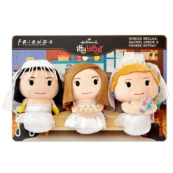 Hallmark Itty Bittys® Friends Monica, Rachel And Phoebe In Wedding Dresses Plush, Set Of 3 10 Hallmark Itty Bittys® Friends Monica, Rachel And Phoebe In Wedding Dresses Plush, Set Of 3 -Hallmark Monica Rachel Phoebe Wedding Plush itty bittys 1KDD2140 03