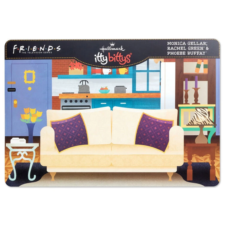 Hallmark Itty Bittys® Friends Monica, Rachel And Phoebe In Wedding Dresses Plush, Set Of 3 7 Hallmark Itty Bittys® Friends Monica, Rachel And Phoebe In Wedding Dresses Plush, Set Of 3 - Image 5