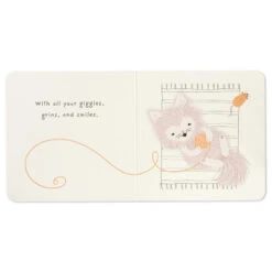 Hallmark MopTops Furry Cat Stuffed Animal With You Are So Fun Board Book -Hallmark MopTops Plush Cat Stuffed Animal Board Book 1KID1533 06