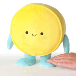 Hallmark Smiley Face Plush With Sound And Motion, 10" 8 Hallmark Smiley Face Plush With Sound And Motion, 10" -Hallmark Musical Dancing Smiley Face Plush Toy 1KID3028 02