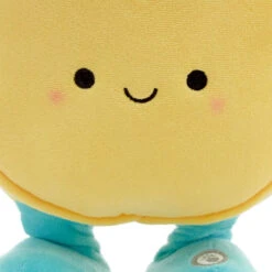 Hallmark Smiley Face Plush With Sound And Motion, 10" 11 Hallmark Smiley Face Plush With Sound And Motion, 10" -Hallmark Musical Dancing Smiley Face Plush Toy 1KID3028 05