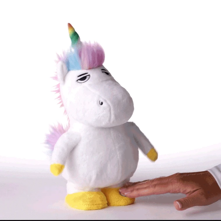 Hallmark Meh Unicorn Plush With Sound And Motion, 12.5" 4 Hallmark Meh Unicorn Plush With Sound And Motion, 12.5" - Image 2