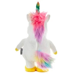 Hallmark Meh Unicorn Plush With Sound And Motion, 12.5" 9 Hallmark Meh Unicorn Plush With Sound And Motion, 12.5" -Hallmark Musical Dancing Unicorn With Rainbow Horn Plush Toy 1KID3031 03