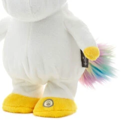 Hallmark Meh Unicorn Plush With Sound And Motion, 12.5" 10 Hallmark Meh Unicorn Plush With Sound And Motion, 12.5" -Hallmark Musical Dancing Unicorn With Rainbow Horn Plush Toy 1KID3031 04