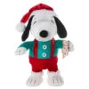 Hallmark Peanuts® Santa Snoopy With Cookie Plush With Sound And Motion, 12" -Hallmark Musical Walking Plush Santa Snoopy With Cookie 1XKT6127 01