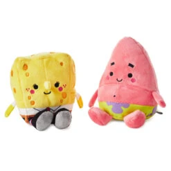 Hallmark Better Together Nickelodeon SpongeBob And Patrick Magnetic Plush Pair, 5.75" -Hallmark Nickelodeon SpongeBob and Patrick Magnetic Plush 1BTG1011 03