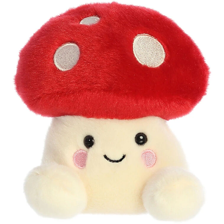 Aurora Palm Pals Amanita Mushroom Plush, 5" 3 Aurora Palm Pals Amanita Mushroom Plush, 5"