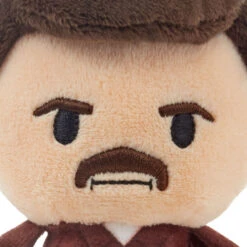 Hallmark Itty Bittys® Parks And Rec Ron Swanson Plush With Sound -Hallmark Parks and Rec Talking Ron Swanson Plush itty bittys 1KDD2238 04