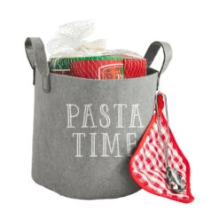 Mud Pie My Pasta Cooking Toy Set, 26 Pieces -Hallmark Pasta Cooking Play Set and Felt Kettle 10760018 02