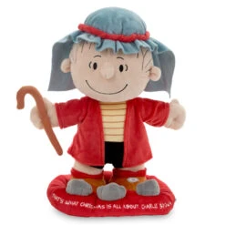 Hallmark Peanuts® Linus In Shepherd Costume Plush With Sound, Motion And Light, 12" -Hallmark Peanuts Linus Speech Plush With Sound Motion Light 1XKT5543 04