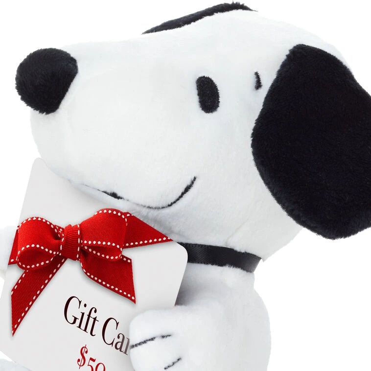 Hallmark Peanuts® Snoopy Plush Gift Card Holder, 4.2" 6 Hallmark Peanuts® Snoopy Plush Gift Card Holder, 4.2" - Image 4