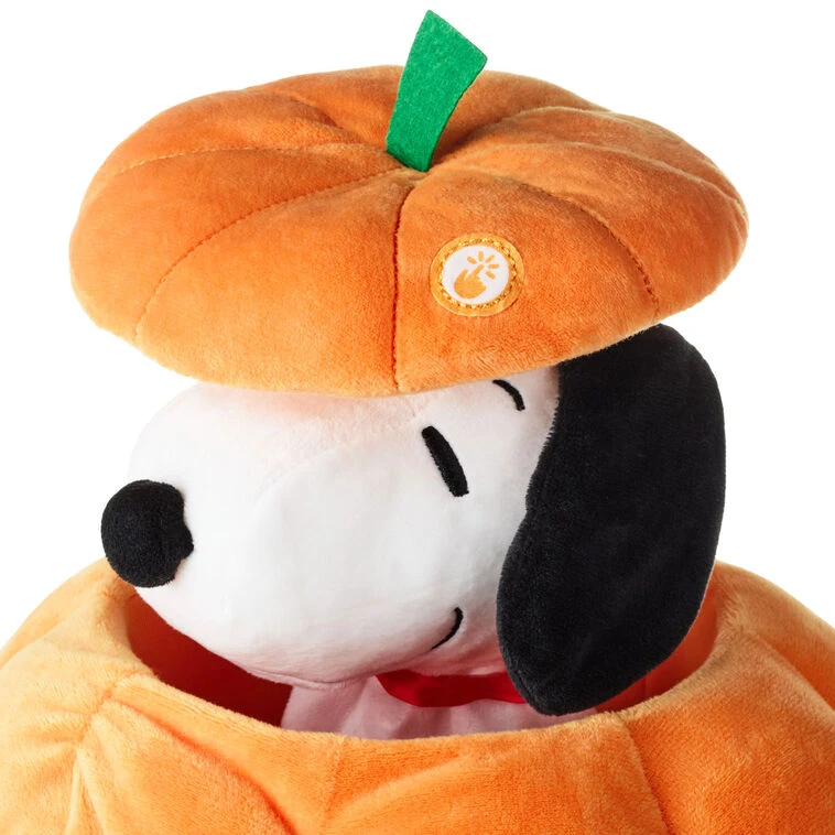 Hallmark Peanuts® Snoopy Peek-a-Boo Pumpkin Plush With Sound And Motion, 9.6" 8 Hallmark Peanuts® Snoopy Peek-a-Boo Pumpkin Plush With Sound And Motion, 9.6" - Image 6