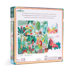 Eeboo Plant Ladies 1000-Piece Square Jigsaw Puzzle -Hallmark Plant Ladies 1000Piece Square Jigsaw Puzzle PZTPTL 03