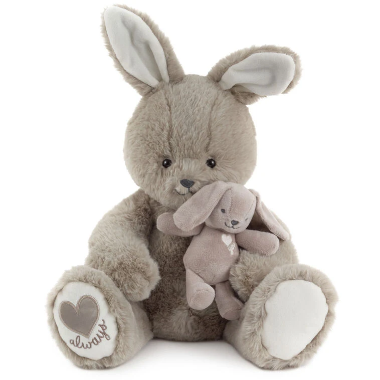 Hallmark Big And Little Bunnies Plush, Set Of 2 3 Hallmark Big And Little Bunnies Plush, Set Of 2