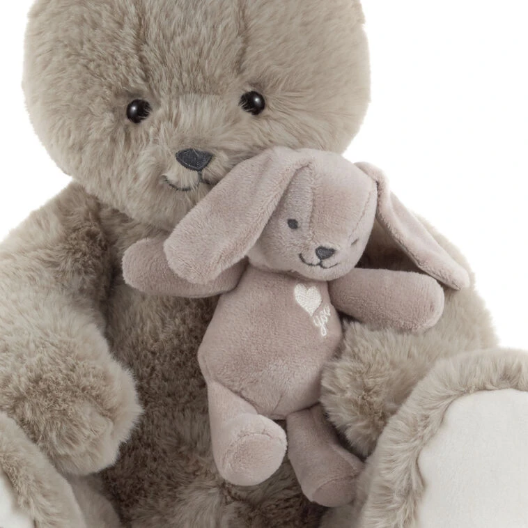 Hallmark Big And Little Bunnies Plush, Set Of 2 5 Hallmark Big And Little Bunnies Plush, Set Of 2 - Image 3