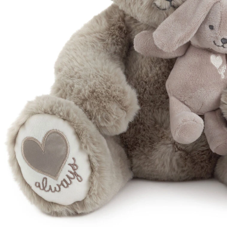 Hallmark Big And Little Bunnies Plush, Set Of 2 6 Hallmark Big And Little Bunnies Plush, Set Of 2 - Image 4