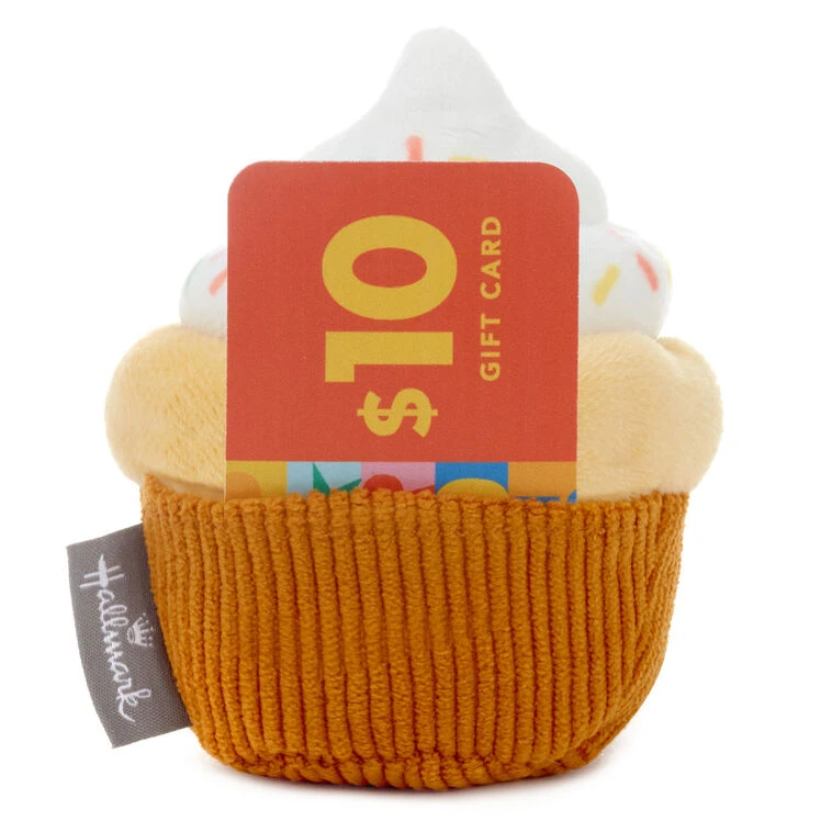 Hallmark Cupcake Plush Gift Card Holder 4 Hallmark Cupcake Plush Gift Card Holder - Image 2