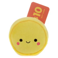 Hallmark Smiley Face Plush Gift Card Holder