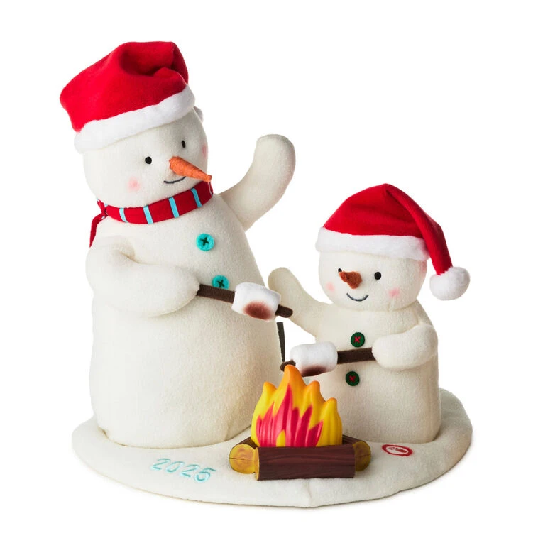 Hallmark Roasting Marshmallows Singing Snowmen Plush With Light And Motion 3 Hallmark Roasting Marshmallows Singing Snowmen Plush With Light And Motion